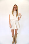 Ivory Knit Sweater Skirt Set - Anderson Ave boutique