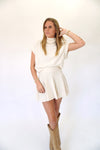 Ivory Knit Sweater Skirt Set - Anderson Ave boutique