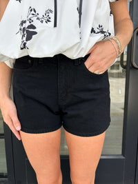 JBD Black Jean Shorts - Anderson Ave boutique