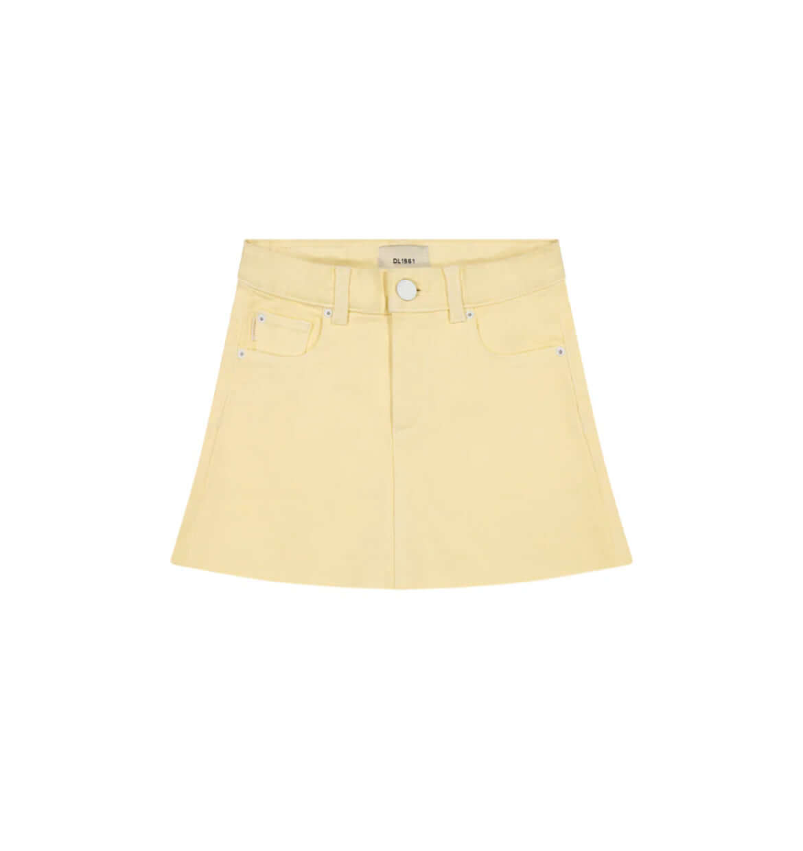 Jenny Mini Skort - Yellow - Anderson Ave boutique