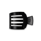 Jet Black Small Flat Square Hair Clip - Anderson Ave boutique