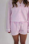 Kamdyn Pajama Set - Lt Pink - Anderson Ave boutique