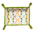 Laura Park Dogwood Snap Tray – Floral Waxed Cotton Catchall - Anderson Ave boutique