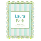 Laura Park Elephant Falls Scalloped Picture Frame - Anderson Ave boutique