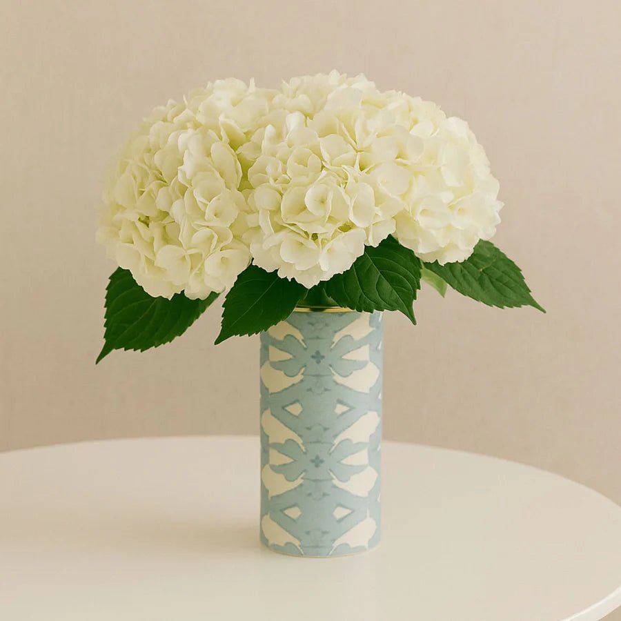 Laura Park Palm Mist Vase - Blue - Anderson Ave boutique