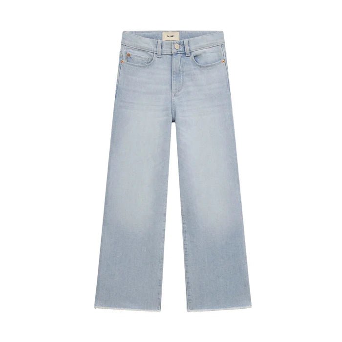Lilly Wide Leg Jeans Light Wash - Anderson Ave boutique