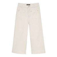 Lilly Wide Leg Jeans - White - Anderson Ave boutique