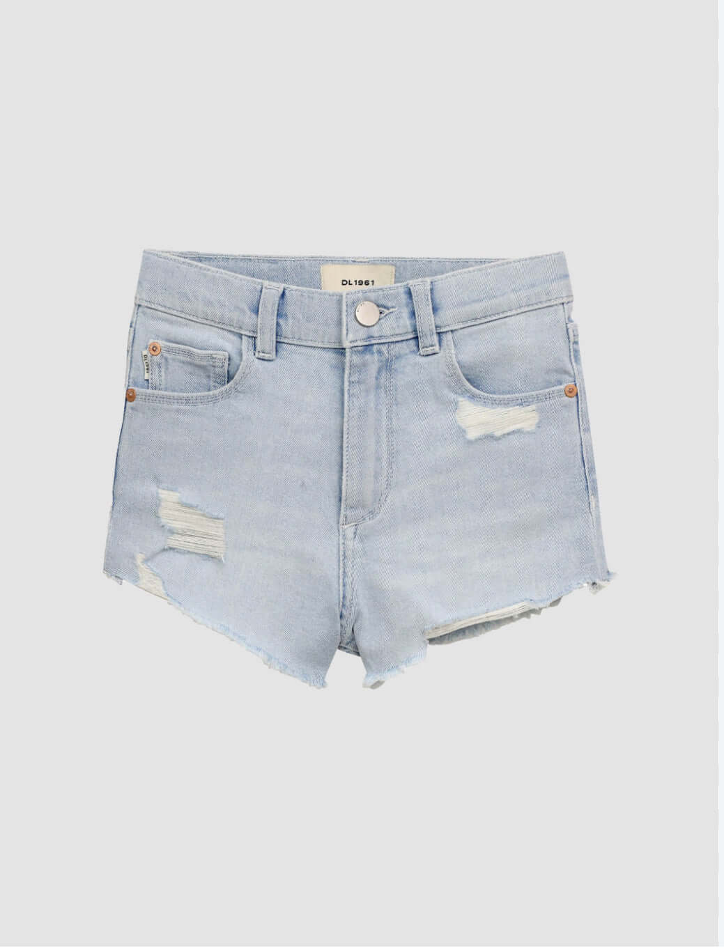 Lucy Jean Shorts - Light Wash - Anderson Ave boutique