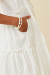 Luna Lace White Tiered Sundress – Girls' Summer Dress - Anderson Ave boutique