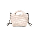 Luxe Woven Braided Clutch – Chic Vegan Leather Crossbody Bag - Anderson Ave boutique