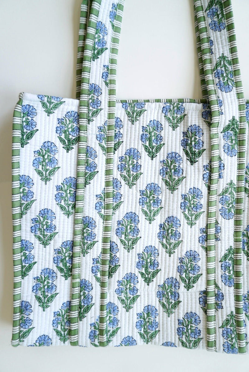Maddie Quilted Tote Bag - Anderson Ave boutique