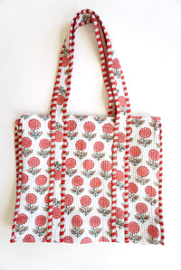 Maddie Quilted Tote Bag - Anderson Ave boutique