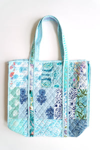 Maddie Quilted Tote Bag - Anderson Ave boutique