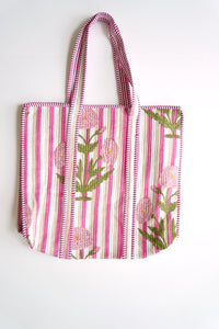 Maddie Quilted Tote Bag - Anderson Ave boutique