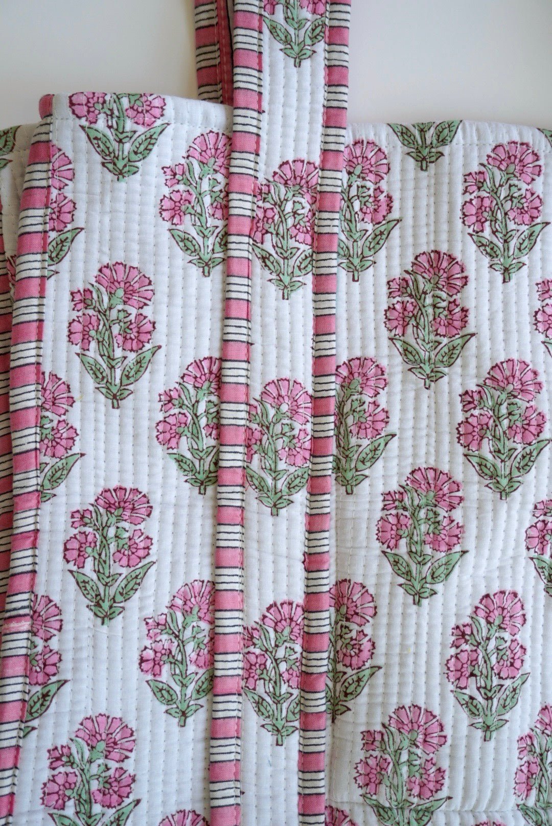 Maddie Quilted Tote Bag - Anderson Ave boutique