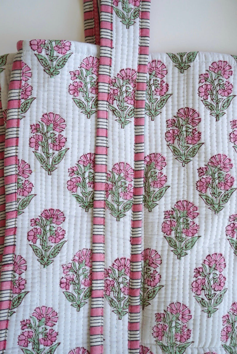 Maddie Quilted Tote Bag - Anderson Ave boutique