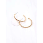 Mette Twisted Hoop Earring Gold - Anderson Ave boutique