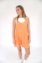 Mineral Wash Sleeveless Knit Romper - Effortless Cotton Loungewear with Pockets - Anderson Ave boutique
