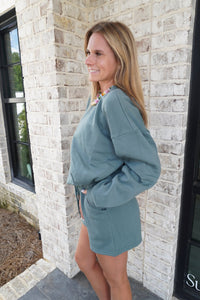 Olive Cozy Lounge Set - Anderson Ave boutique