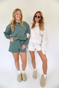 Olive Cozy Lounge Set - Anderson Ave boutique
