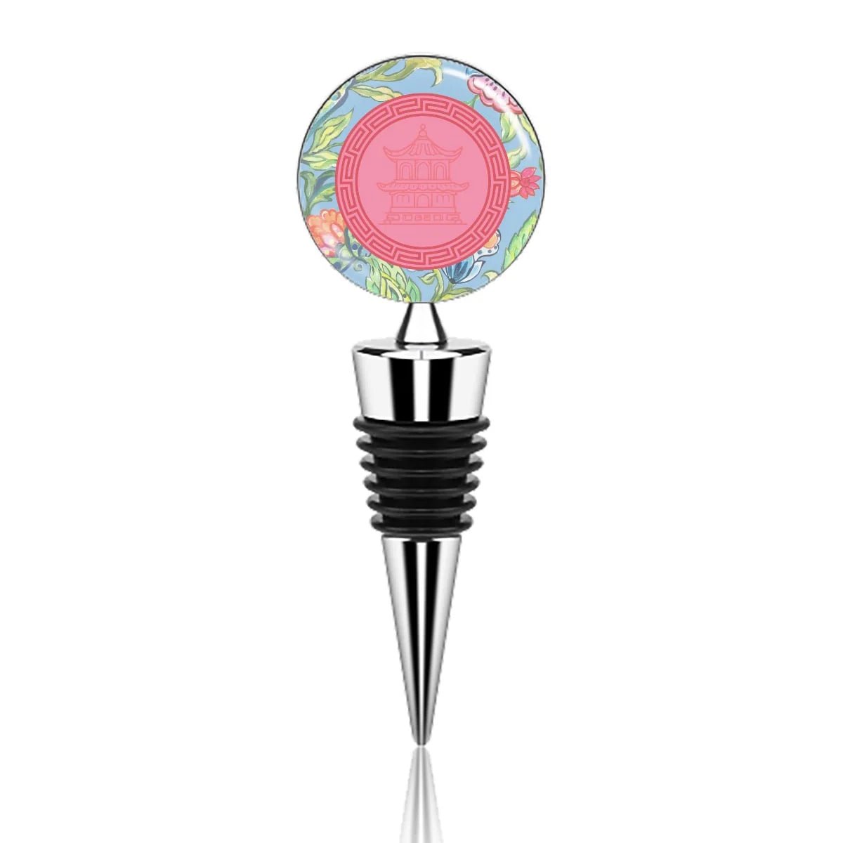 Pagoda Wine Bottle Stopper - Anderson Ave boutique