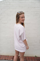 Pale Pink Mid Rise Skort Set - Anderson Ave boutique