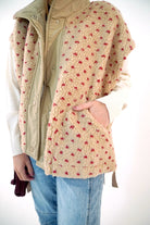 Polka Dot Sherpa Vest - Anderson Ave boutique