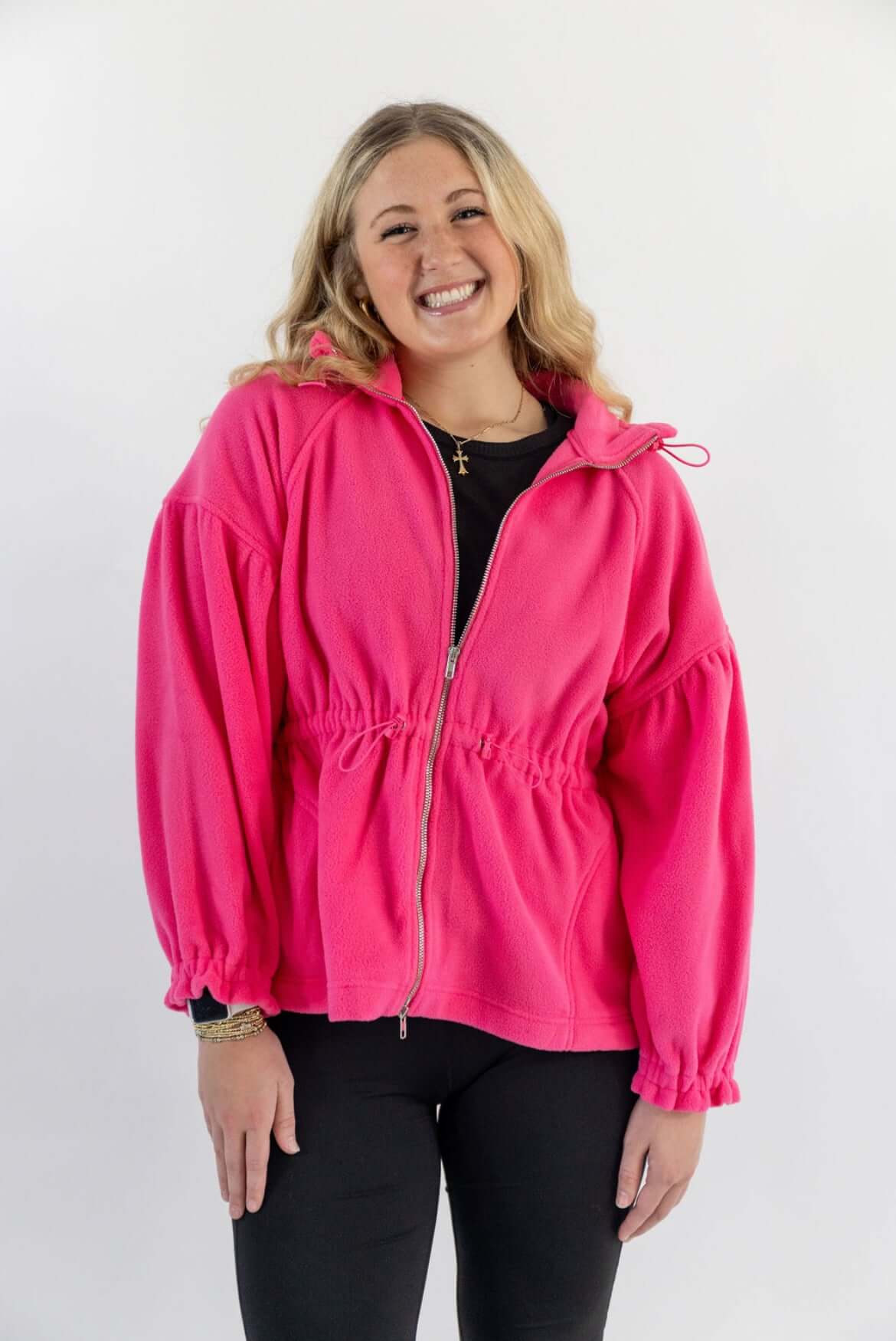 Pop Of Pink Jacket - Anderson Ave boutique