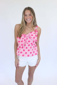 Pretty in Pink One - Shoulder Ruffle Top - Anderson Ave boutique