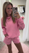 Dark Pink Cozy Lounge Set
