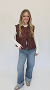 soft cotton layering piece in warm brown tones for chic autumn style