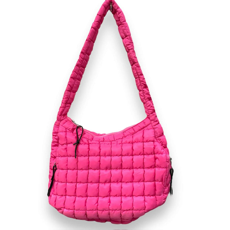 Quilted Crossbody Puffer Bag - Anderson Ave boutique