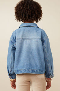 Riley Classic Light Wash Denim Jacket - Anderson Ave boutique