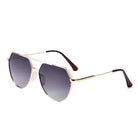 Ritz - Unisex Polarized Large Hair Friendly Aviator Gold - Anderson Ave boutique