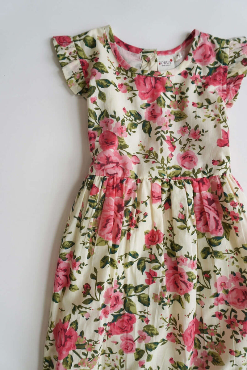 Rosalie Garden Party Dress – Floral Ruffle Tween Girl Dress - Anderson Ave boutique