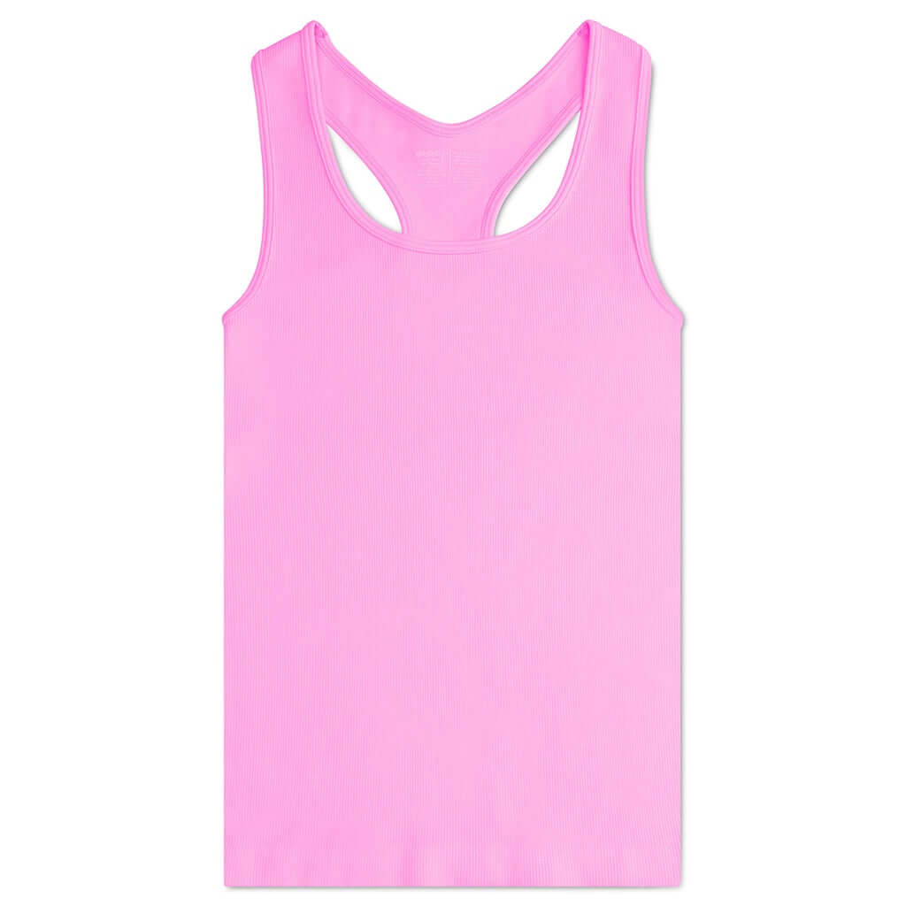 Rose Ribbed Racerback Tank Top - Anderson Ave boutique