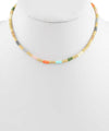 Rubbeer & Metal Beaded Choker - Anderson Ave boutique