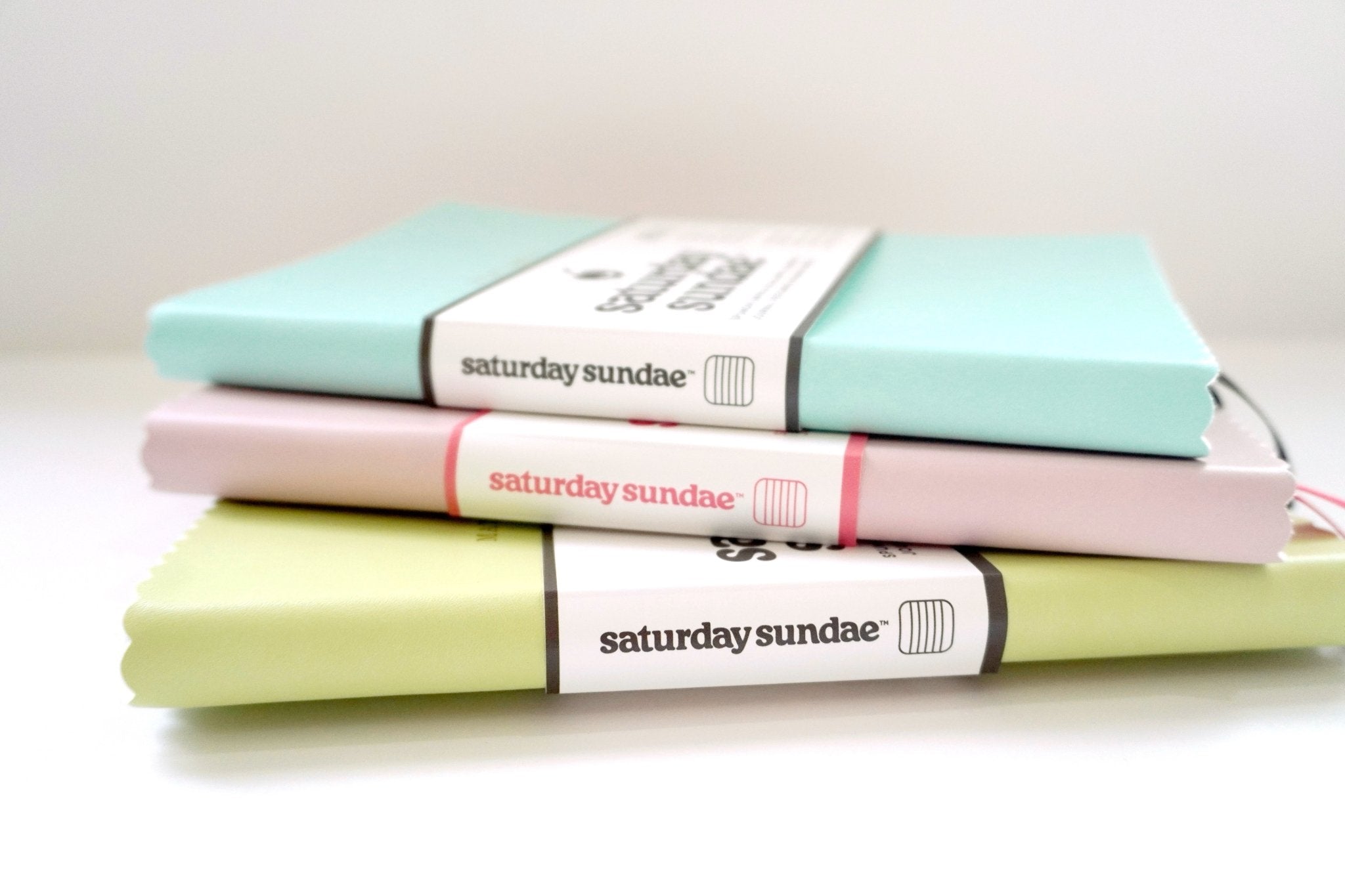 Saturday Sundae Scalloped Journal - Anderson Ave boutique