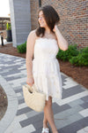Seashell Breeze Strapless Mini Dress - Anderson Ave boutique