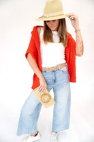 Seaside Chic Adjustable Straw Sun Hat – Boho Travel Fedora - Anderson Ave boutique