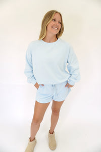 Sky Blue Lounge Set - Anderson Ave boutique