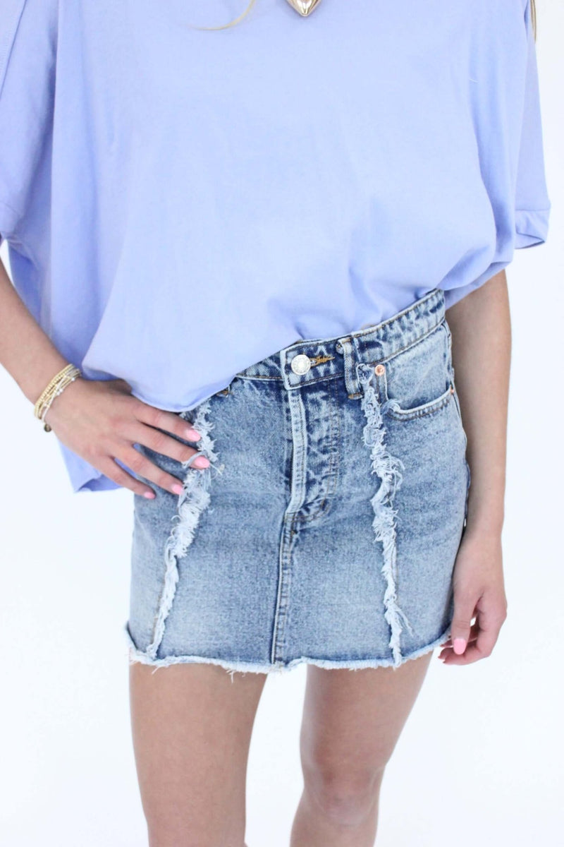 Spring Fever Mini Skirt - Anderson Ave boutique