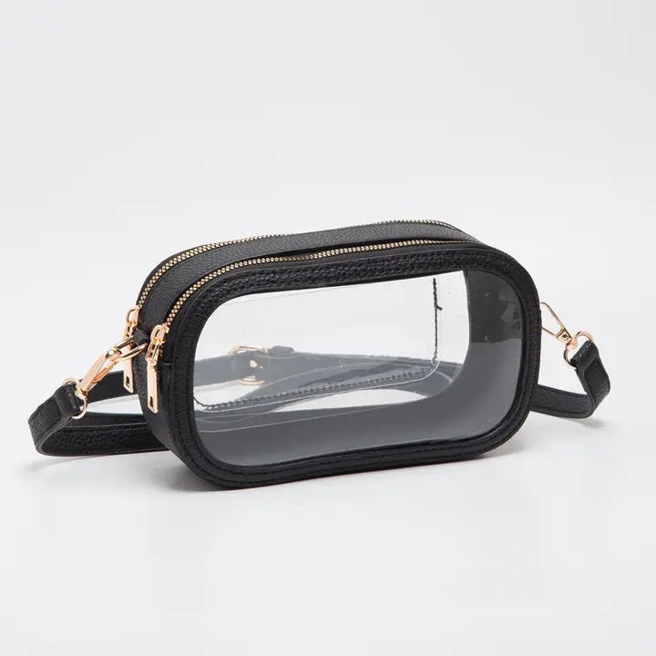 Stadium Clear Oval Crossbody Bags - Anderson Ave boutique