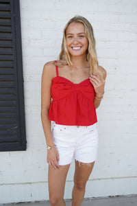 Sunkissed RuffleTop - Anderson Ave boutique