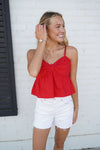 Sunkissed RuffleTop - Anderson Ave boutique
