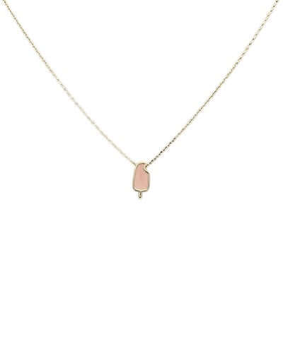 "Sweet Pop" Pink Popsicle Charm Necklace - Anderson Ave boutique