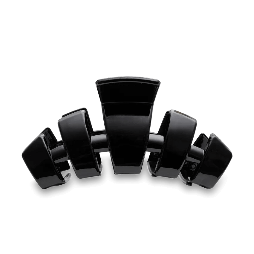 Teleties Open Jet Black Tiny Hair Clip - Anderson Ave boutique