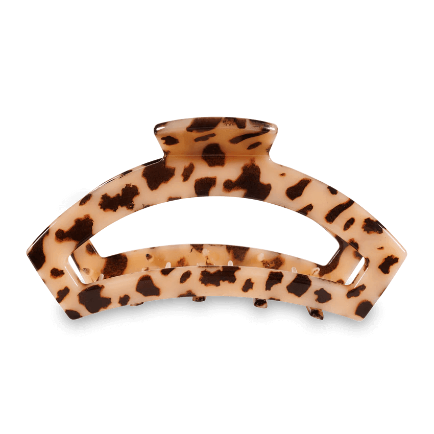 Teleties Open Tortoise Large Hair Clip - Anderson Ave boutique