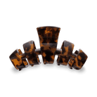 Teleties Open Tortoise Tinny Hair Clip - Anderson Ave boutique