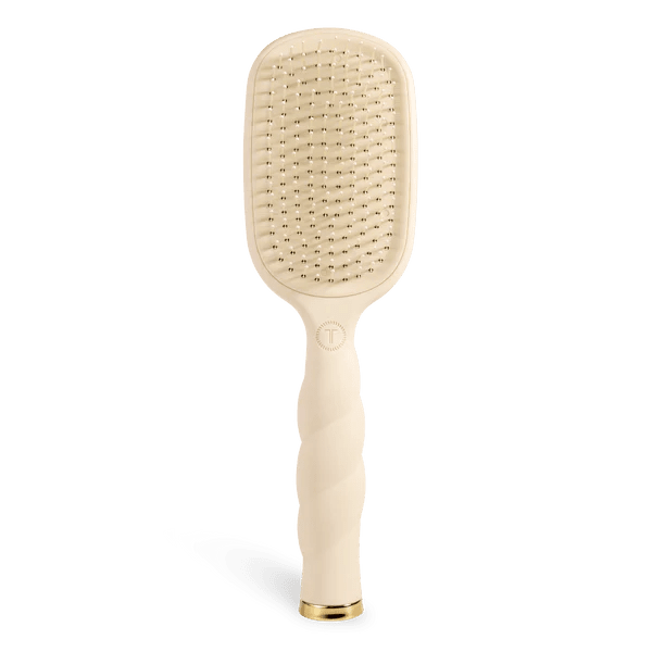Teleties Professional Detangler Brush for Thick Hair - Tan | Pain - Free & Anti - Static Styling Tool - Anderson Ave boutique